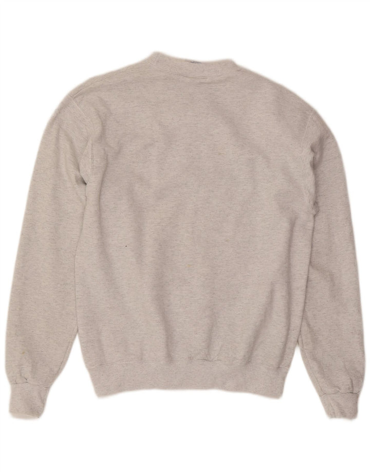 Felpa da uomo Champion in cotone grigio medio