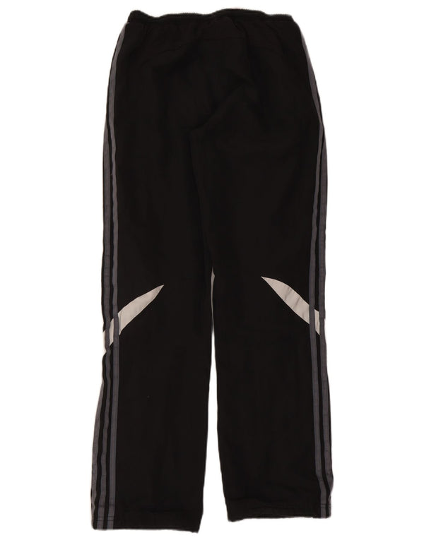 Adidas Boys Tracksuit Trousers 13-14 Years Black Colourblock Polyester