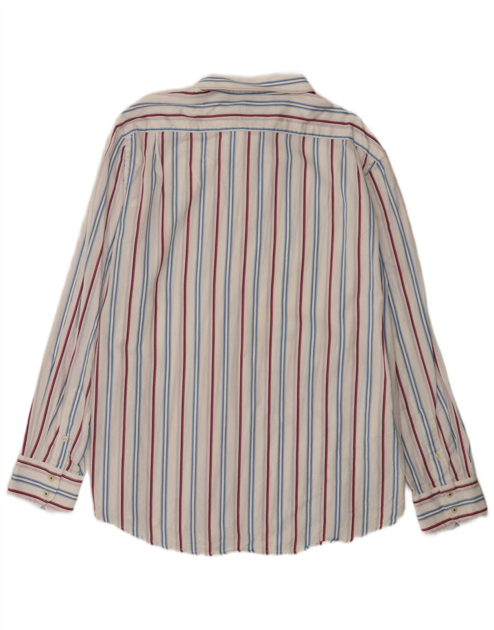 Camicia da uomo Ben Sherman 2XL cotone a righe bianche