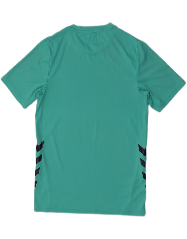 T-shirt grafica da uomo Hummel Top piccola verde