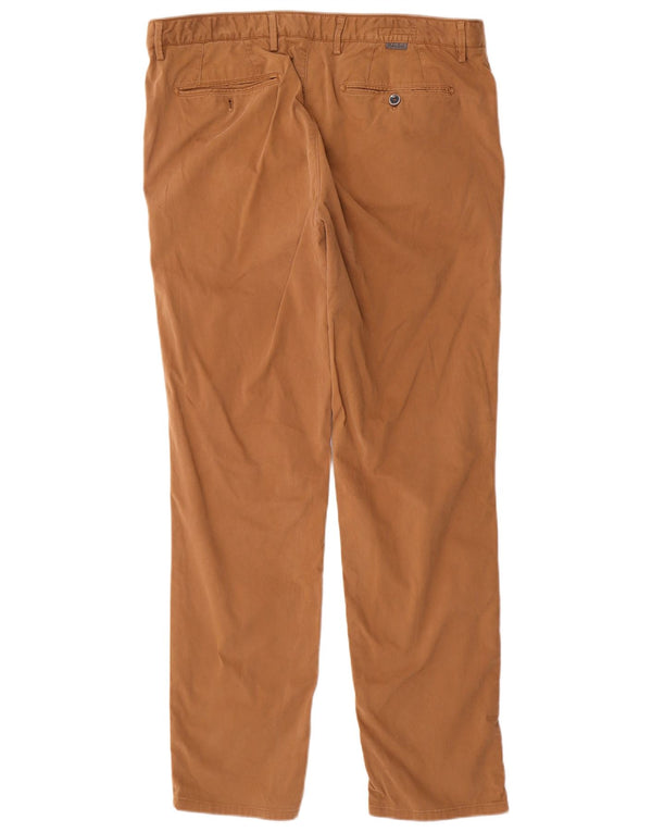 Pantaloni chino slim fit da uomo Massimo Dutti EU 46 XL W36 L31 Beige