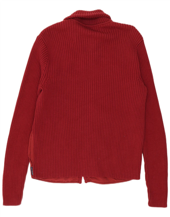 ARMANI EXCHANGE Maglione cardigan da uomo nylon rosso medio