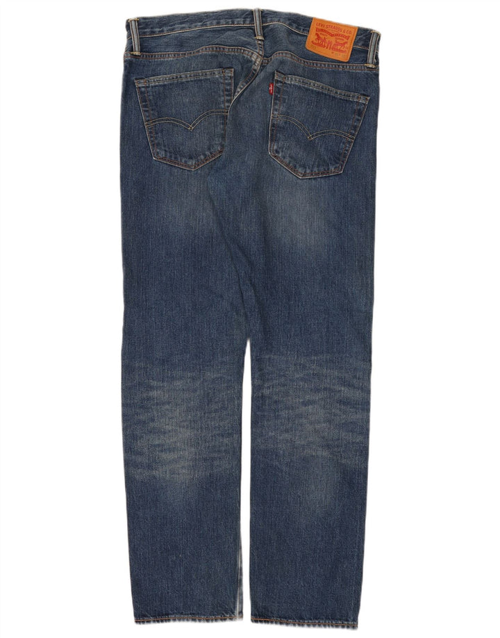 Levi's Uomo 511 Slim Jeans W36 L32 Cotone Blu