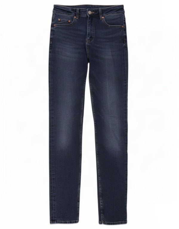 Marks & Spencer Donna The Lily Slim Jeans UK 10 Small W26 L29 Blu