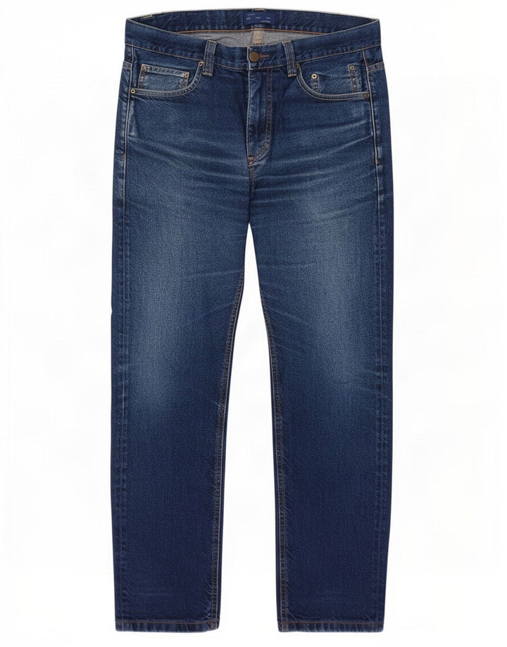 Jeans dritti da uomo Zara EU 40 medio W31 L30 blu