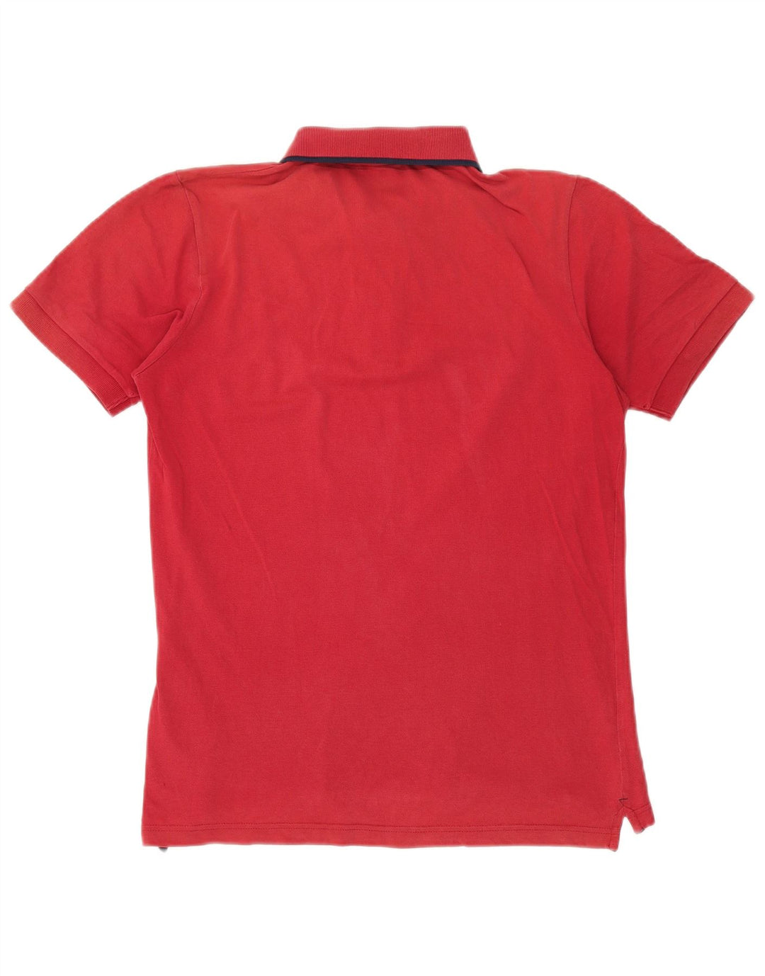 Polo da uomo SCHOTT grande in cotone rosso