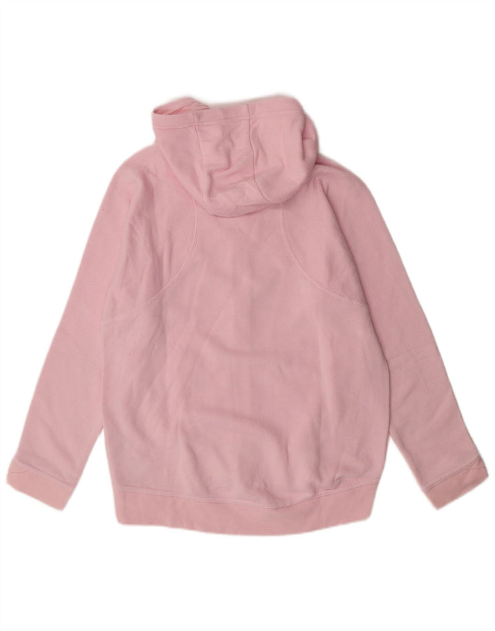 Maglione con cappuccio e zip per ragazze NIKE 12-13 anni grande in cotone rosa