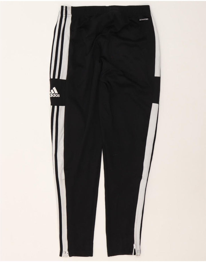 Pantaloni da tuta grafica da uomo Adidas, poliestere color block medio nero