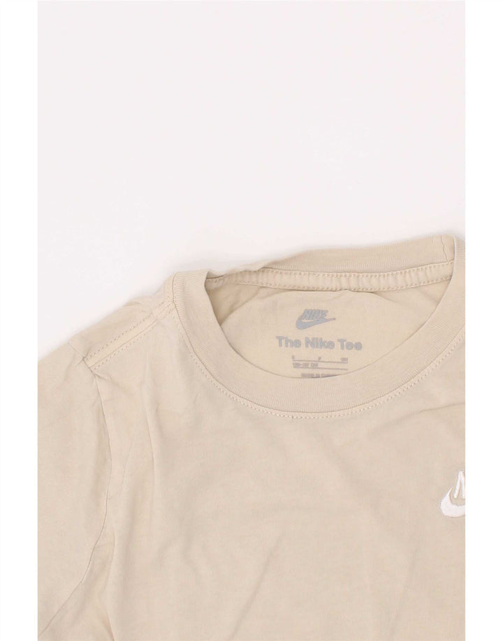 Maglietta Nike da ragazzo, 8-9 anni, piccola, beige
