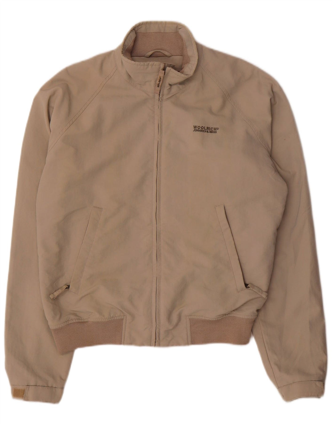 Giubbotto bomber da uomo Woolrich UK 38 Nylon beige medio