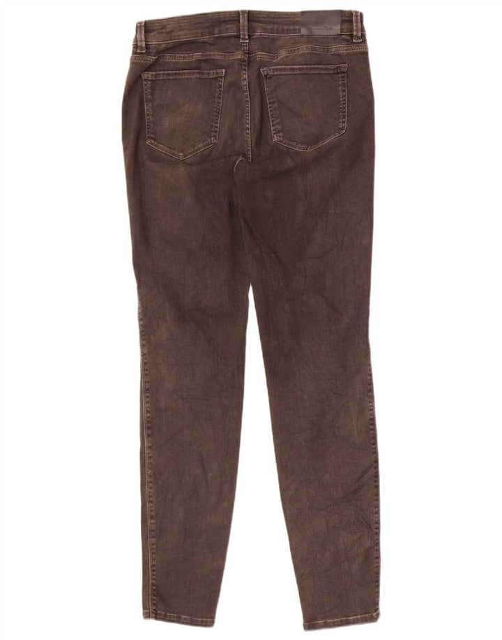 Jeans skinny da donna a vita media Massimo Dutti EU 40 Medio W30 L30 Grigio