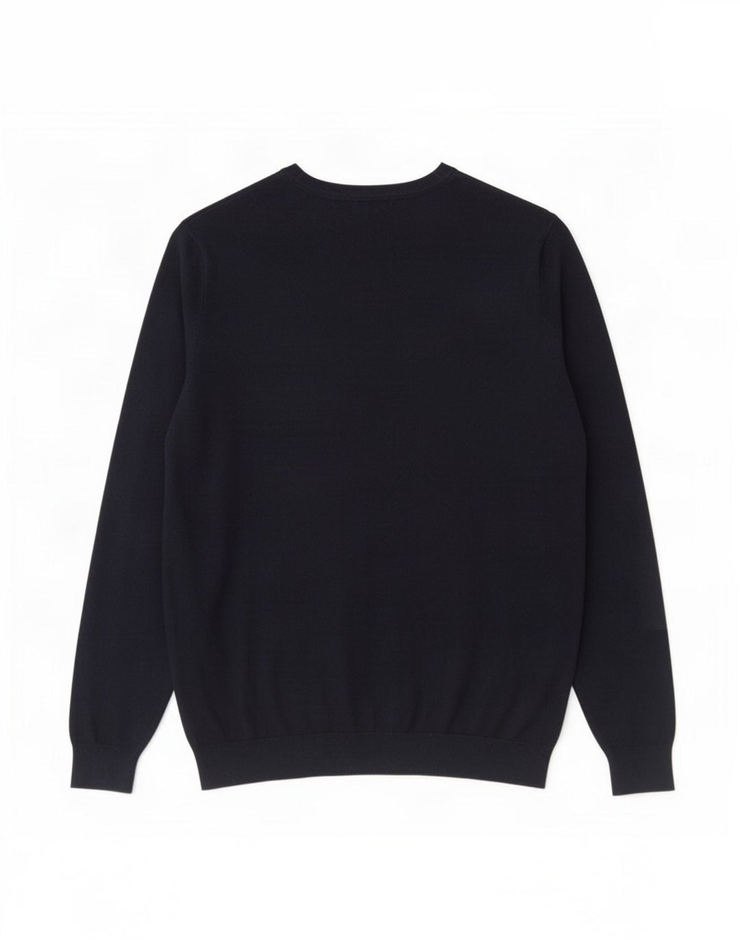 Maglione Zara da uomo con scollo a barca blu navy medio