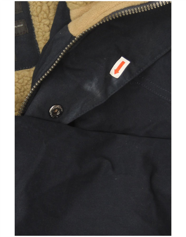 Giacca Parka con cappuccio da uomo Volcom UK 42 XL Cotone blu navy