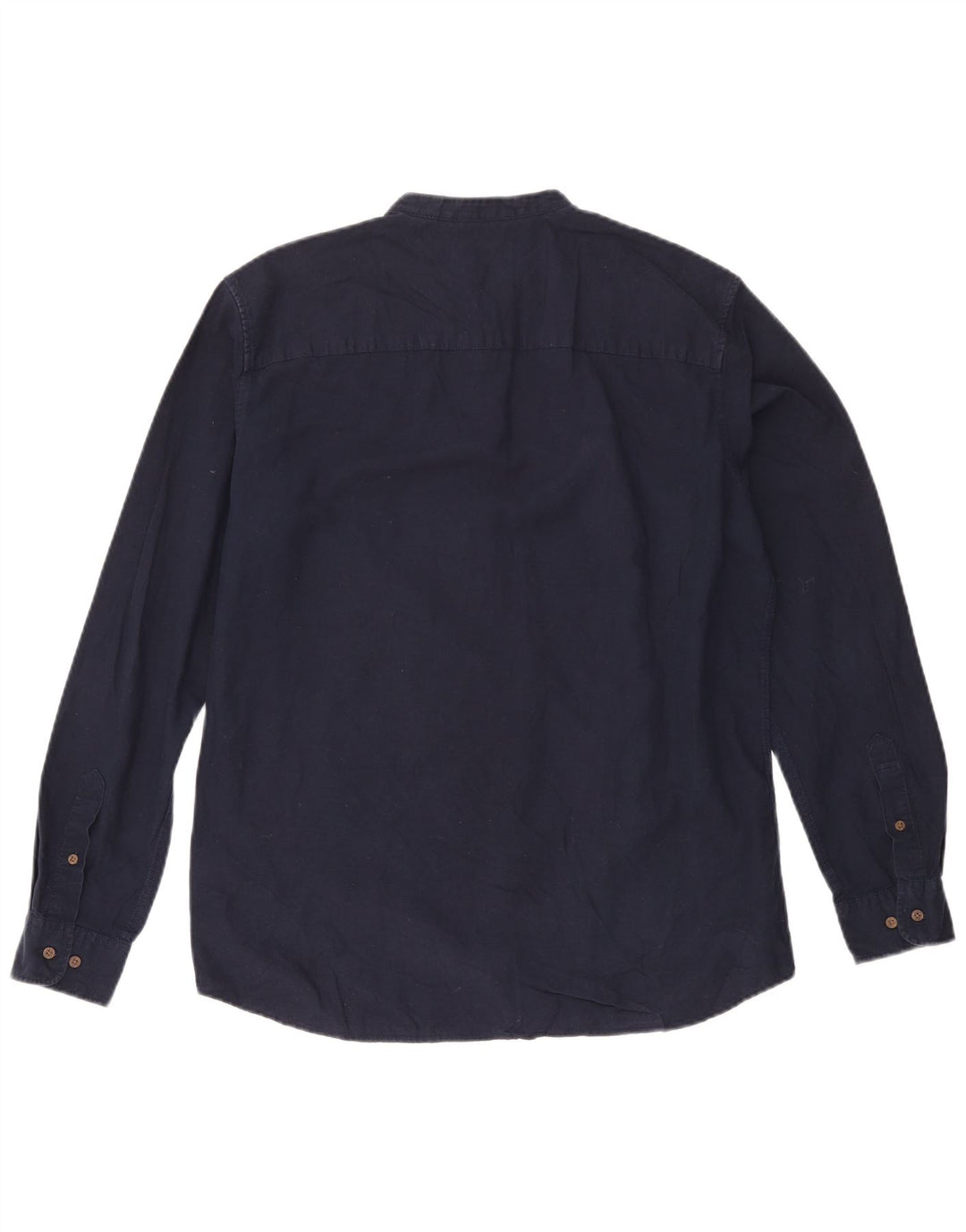 Jack & Jones Camicia pullover slim fit da uomo grande in cotone blu navy