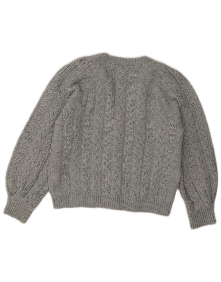 Maglione cardigan per ragazze Zara 11-12 anni in poliestere blu