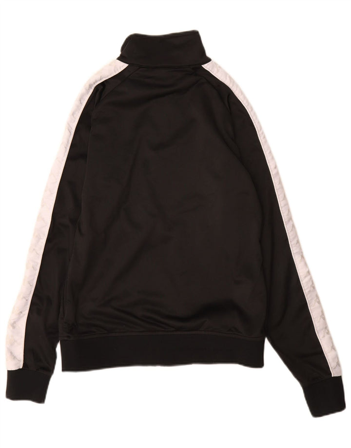 Giacca da tuta da ragazzo Kappa 13-14 anni Medium Black Colourblock