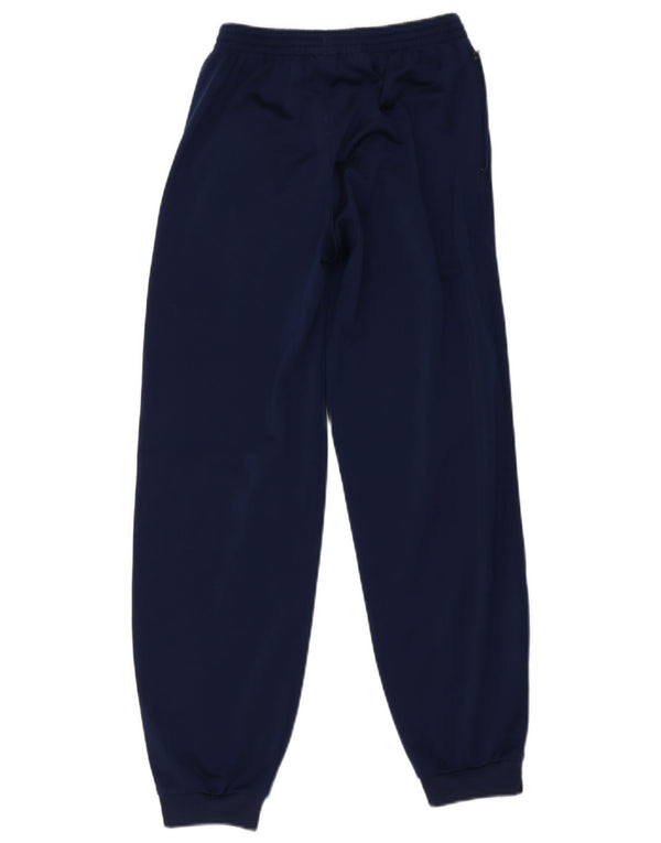Pantaloni da tuta da ragazza Adidas Joggers 11-12 anni in poliestere blu navy