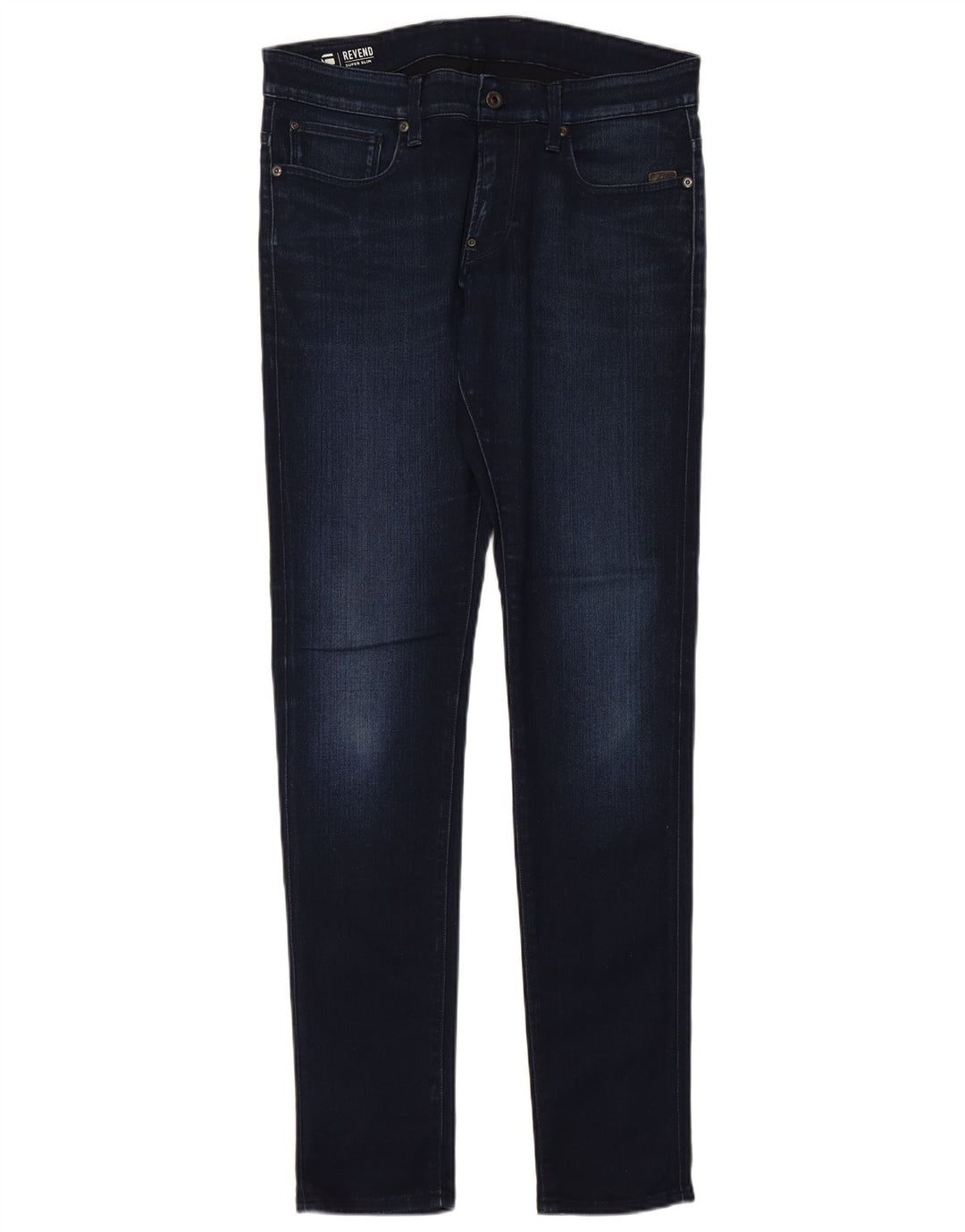 Jeans super slim G-STAR Revend da uomo W33 L34 cotone blu navy