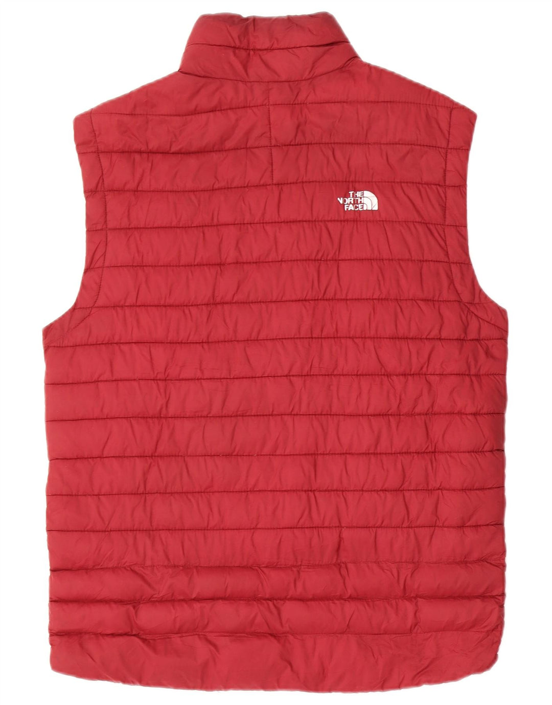 Gilet imbottito da uomo The North Face UK 38 medio marrone poliestere