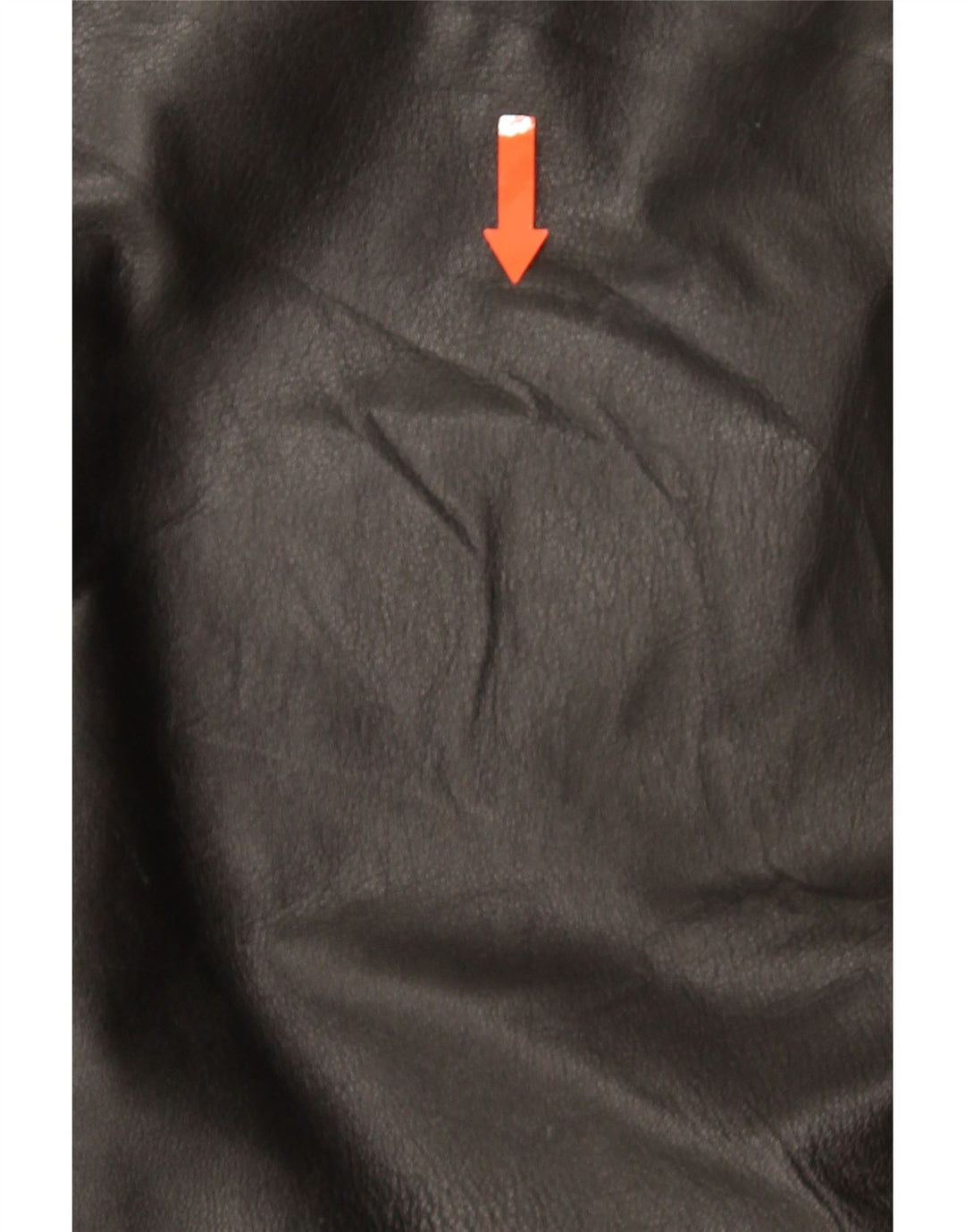 Giacca in pelle da donna vintage IT 44 media in pelle nera