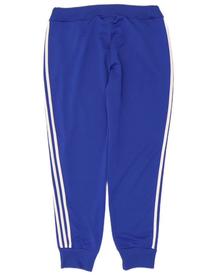 Pantaloni da tuta da donna Adidas Joggers UK 16 Large Blu Poliestere