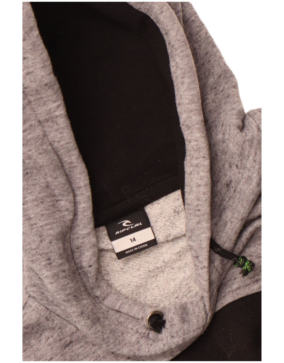 Felpa con cappuccio grafica da ragazzo Rip Curl 13-14 anni color block nero