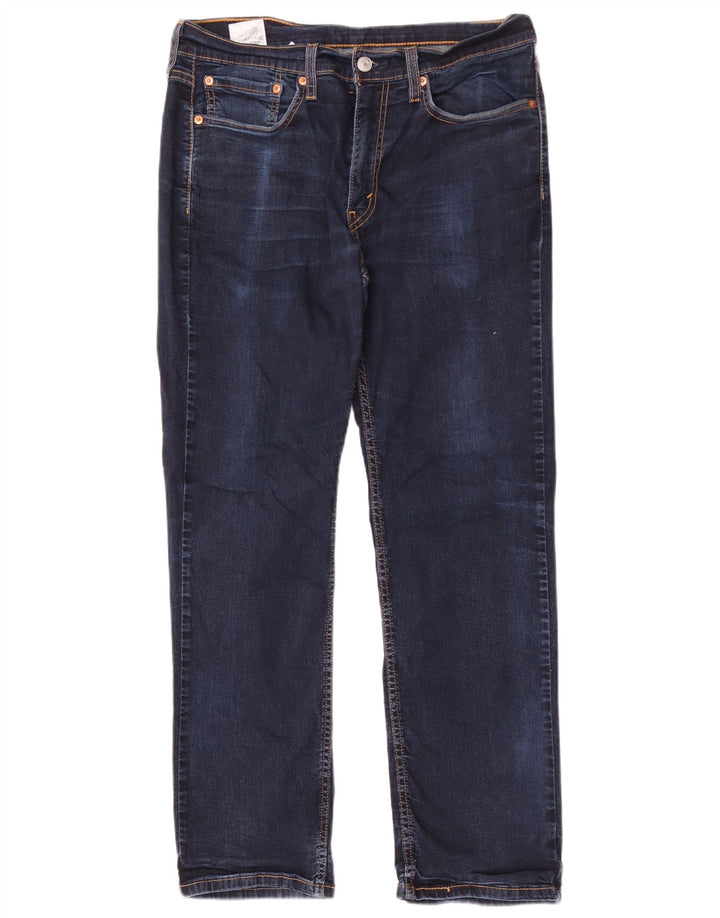 Levi's Uomo 514 Jeans dritti W32 L30 Cotone blu navy