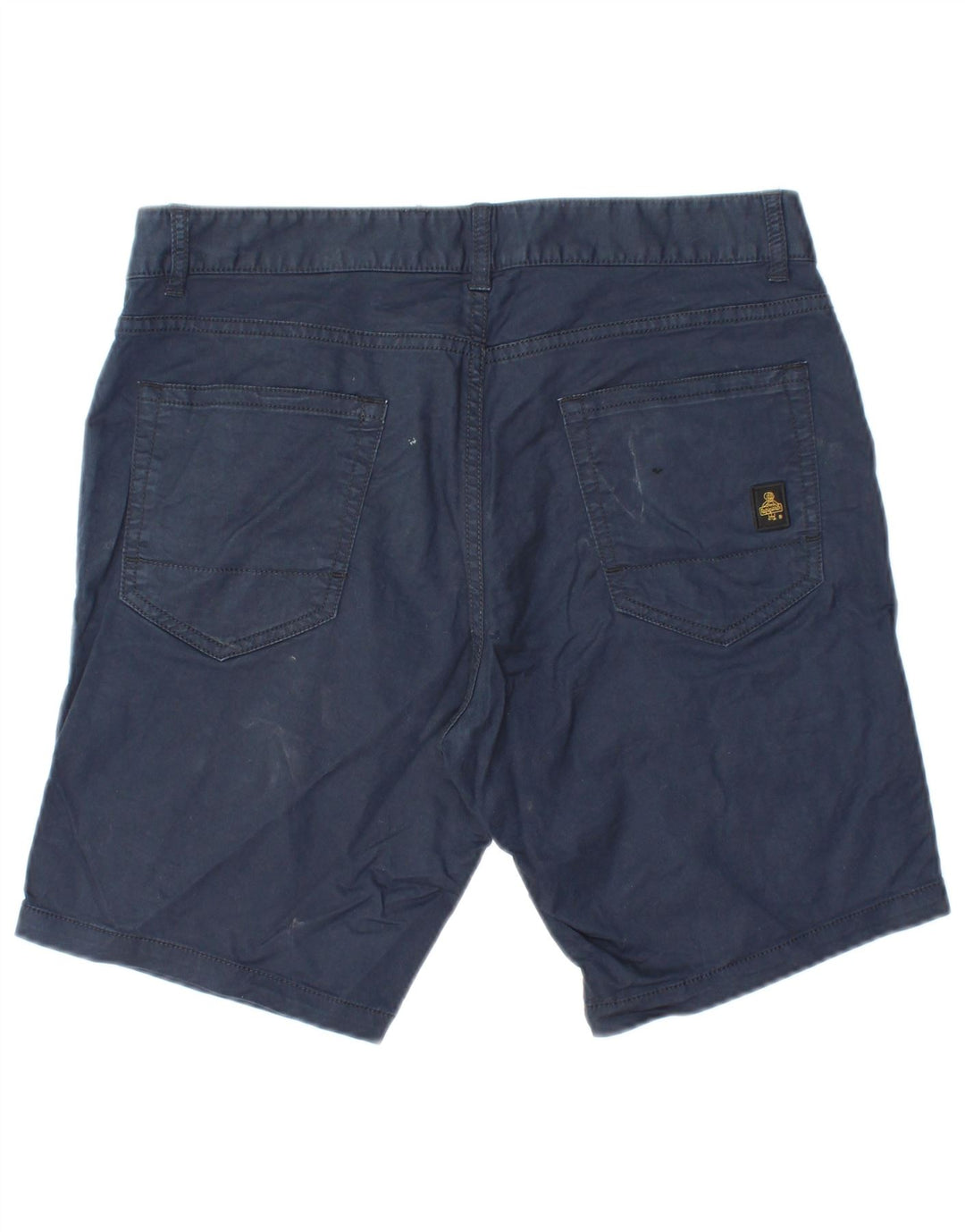 REFRIGIWEAR Pantaloncini casual da uomo W32 medio cotone blu navy