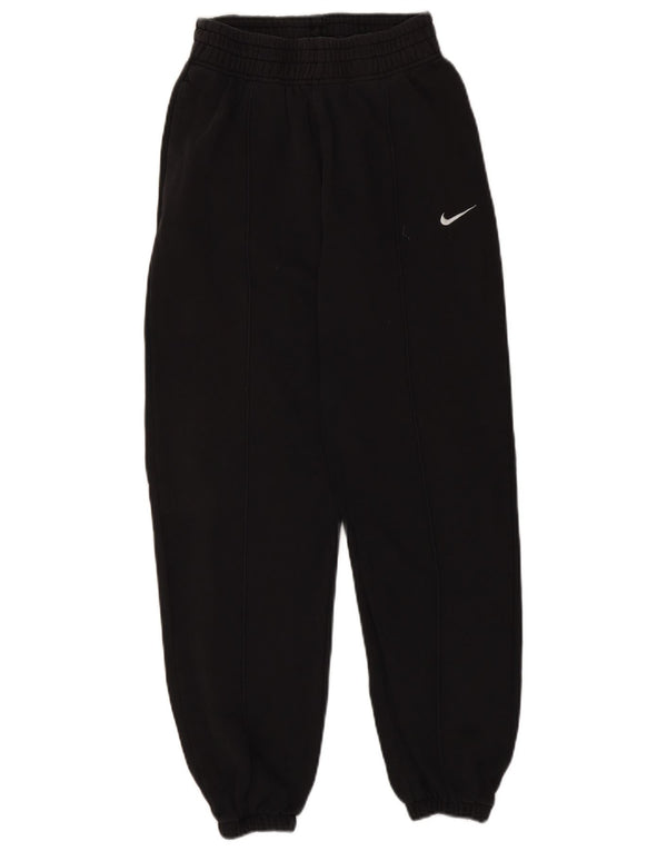 Pantaloni da tuta da donna Nike Joggers UK 4 XS cotone nero
