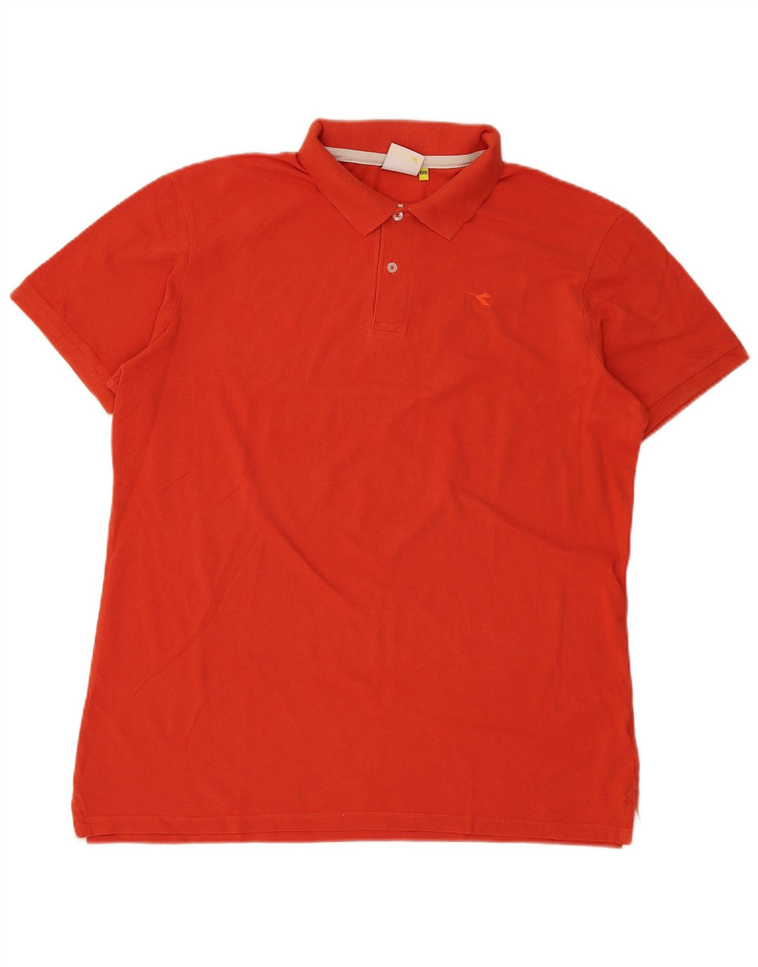 Polo Diadora Uomo 3XL Cotone Arancione
