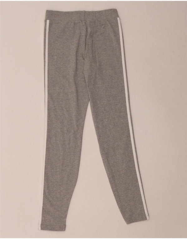 Leggings ADIDAS Bambina 13-14 Anni Cotone Grigio