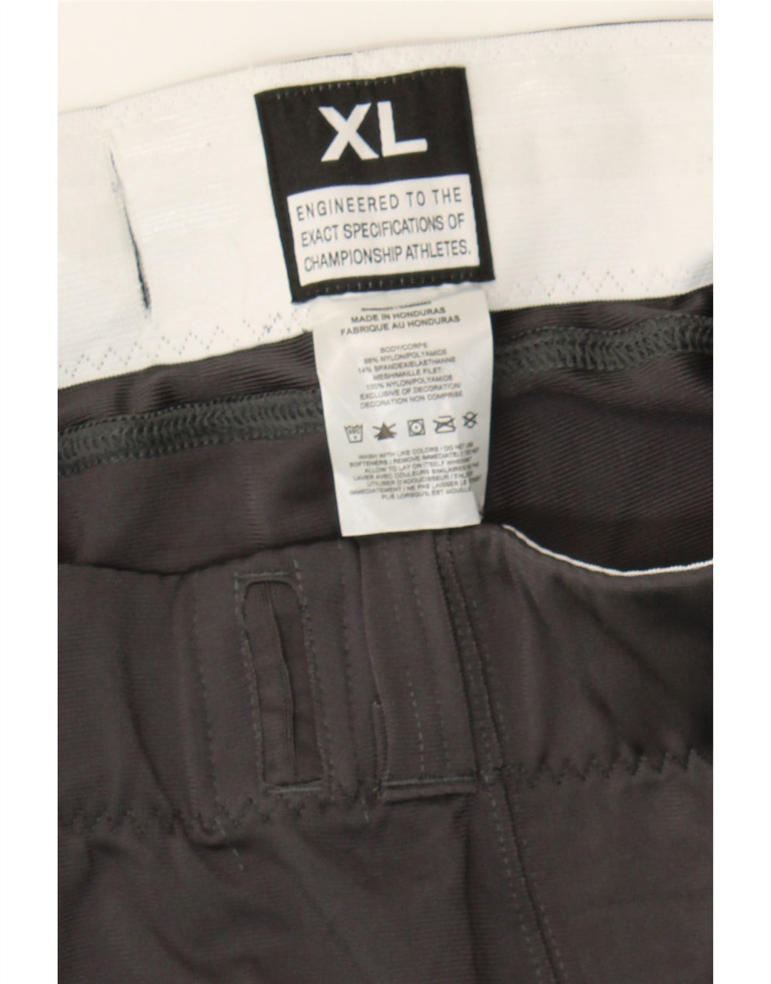 NIKE Mens Sport Shorts XL  Grey Nylon Vintage Nike and Second-Hand Nike from Messina Hembry 
