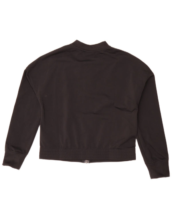 Giacca da ginnastica grafica per ragazze Nike 12-13 anni Large Black Colourblock