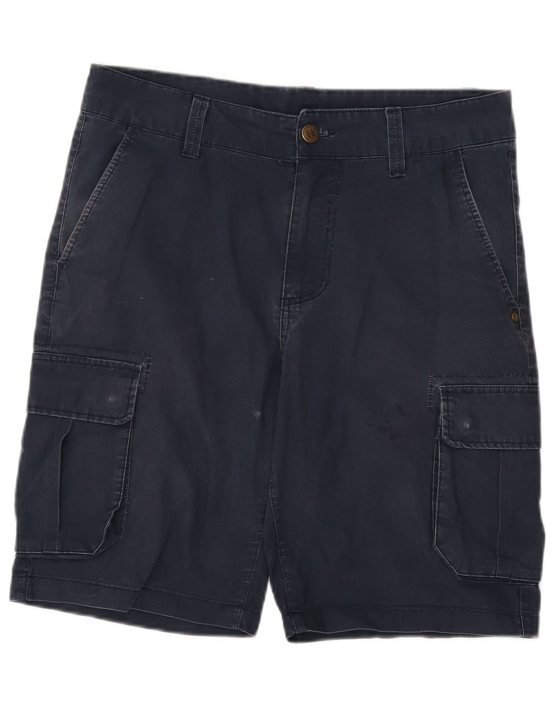 Sneaker Freak Pantaloncini cargo da uomo medi W32 in cotone blu navy