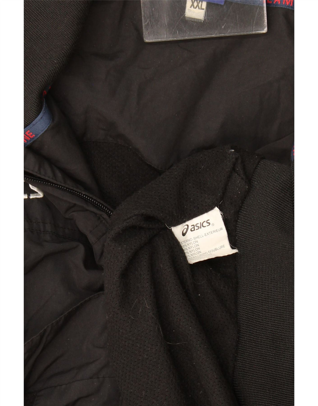 Giubbotto bomber da uomo Asics UK 44 2XL nylon nero