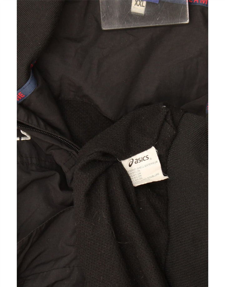 Giubbotto bomber da uomo Asics UK 44 2XL nylon nero