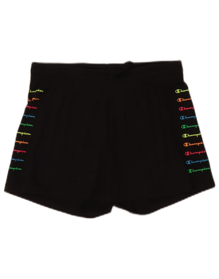 Pantaloncini sportivi grafici da donna Champion UK 12 medi neri