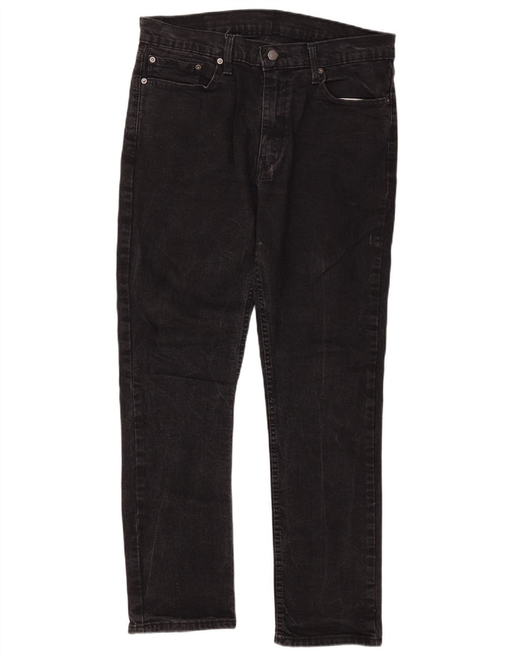 Jeans Levi's Uomo 511 Slim W36 L32 Cotone Nero