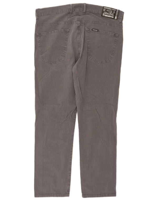 Pantaloni casual dritti da uomo Carrera W36 L28 cotone grigio