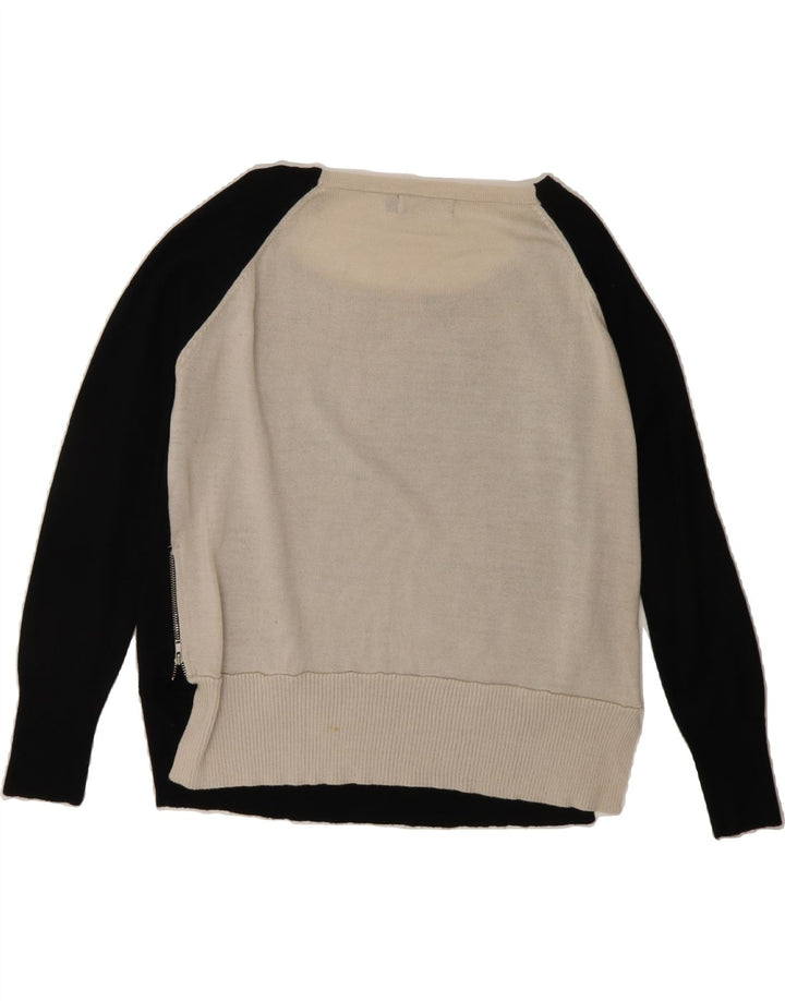 MINT VELVET Womens Boat Neck Jumper Sweater UK 12 Medium  Black Vintage MINT VELVET and Second-Hand MINT VELVET from Messina Hembry 