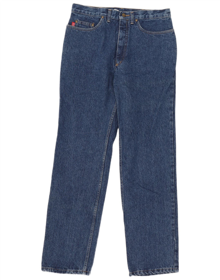 Jeans dritti da uomo Rancher W36 L34 cotone blu