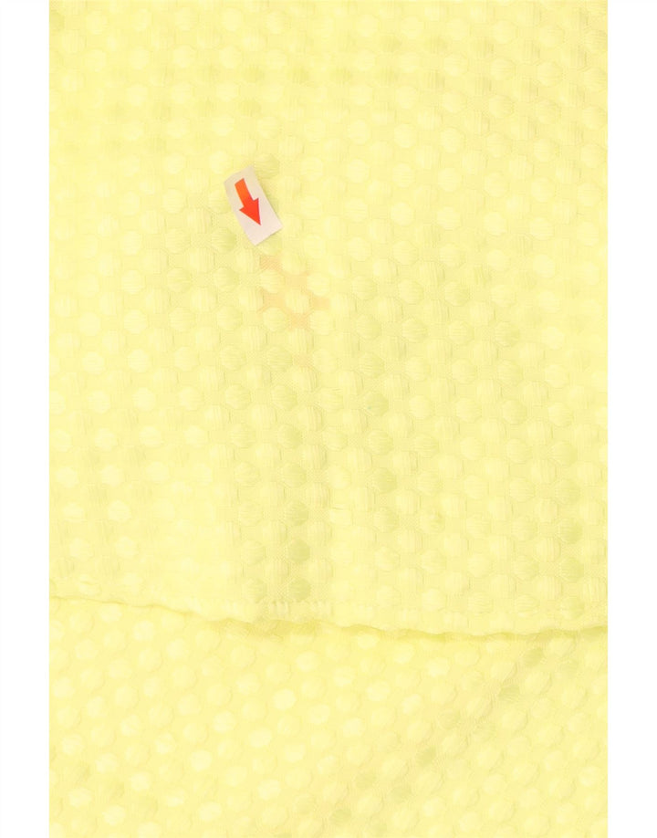 Abito a trapezio senza maniche da donna Paperlace UK 12 Poliestere giallo medio
