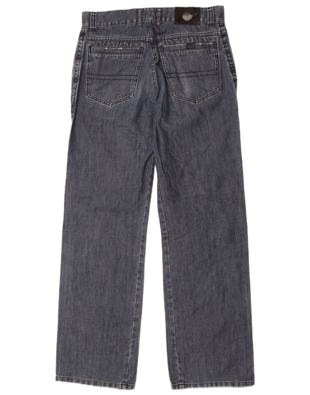 Jeans Straight Uomo Trussardi IT 48 Medio W32 L34 Blu Cotone