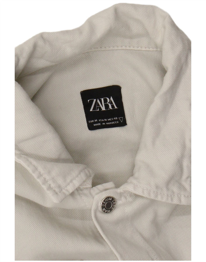 Camicia Zara da uomo medio bianco sporco