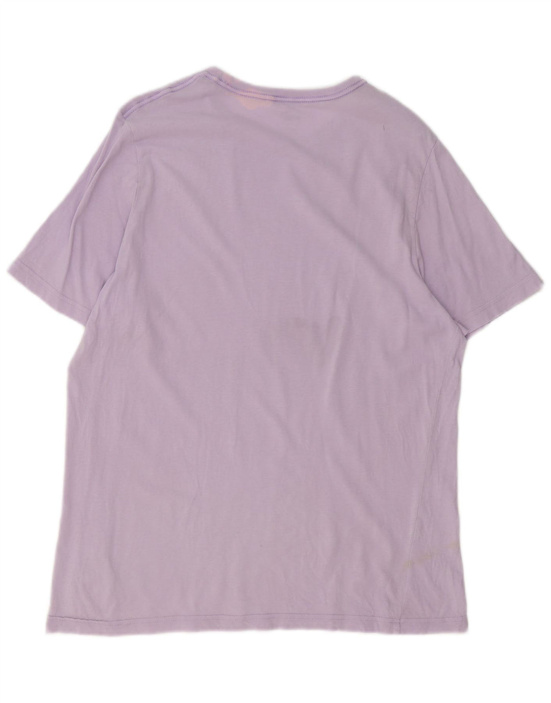 T-shirt da uomo Puma Top Large in cotone viola