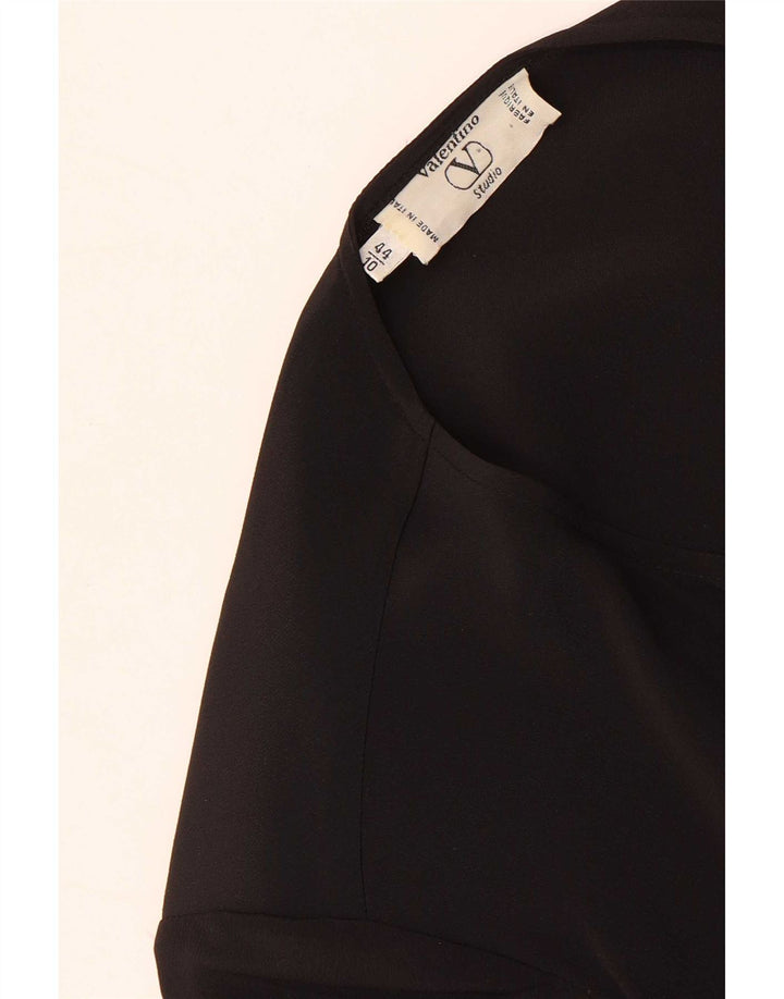 Camicia Blusa Donna Valentino IT 44 Media Nera