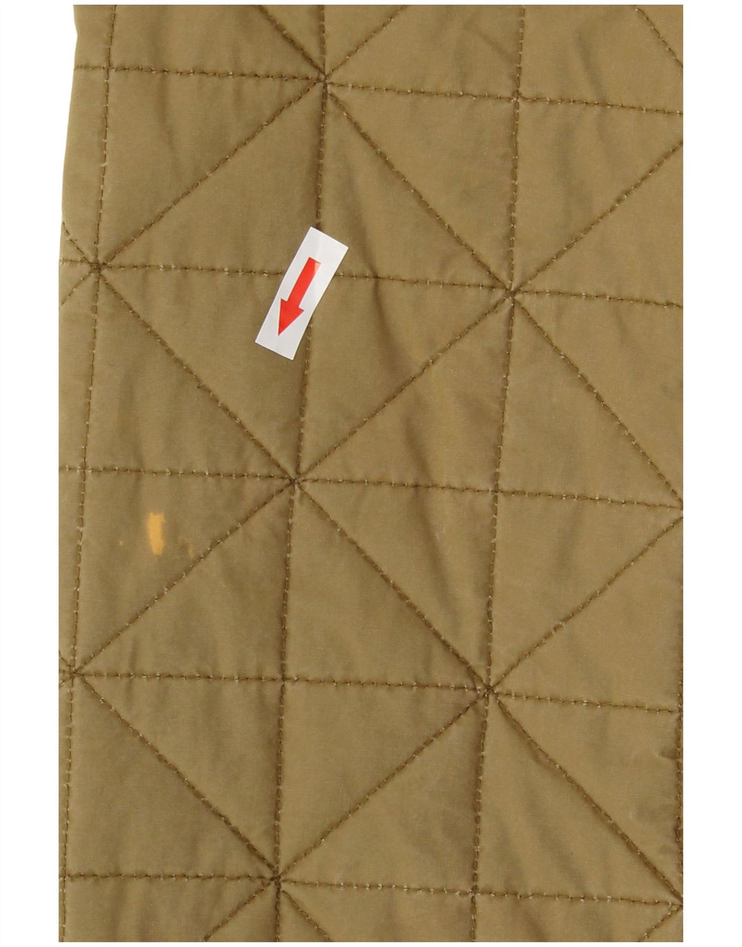 Giacca trapuntata da donna Superdry UK 10 Small in cotone kaki