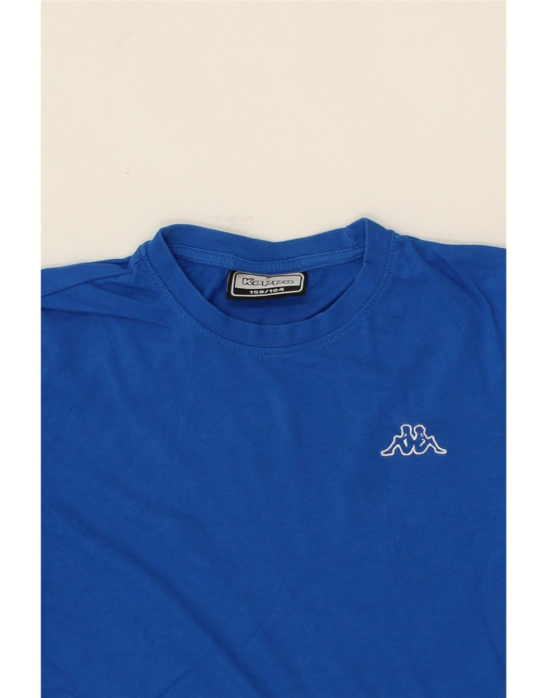 KAPPA Boys T-Shirt Top 13-14 Years Blue Vintage Kappa and Second-Hand Kappa from Messina Hembry 