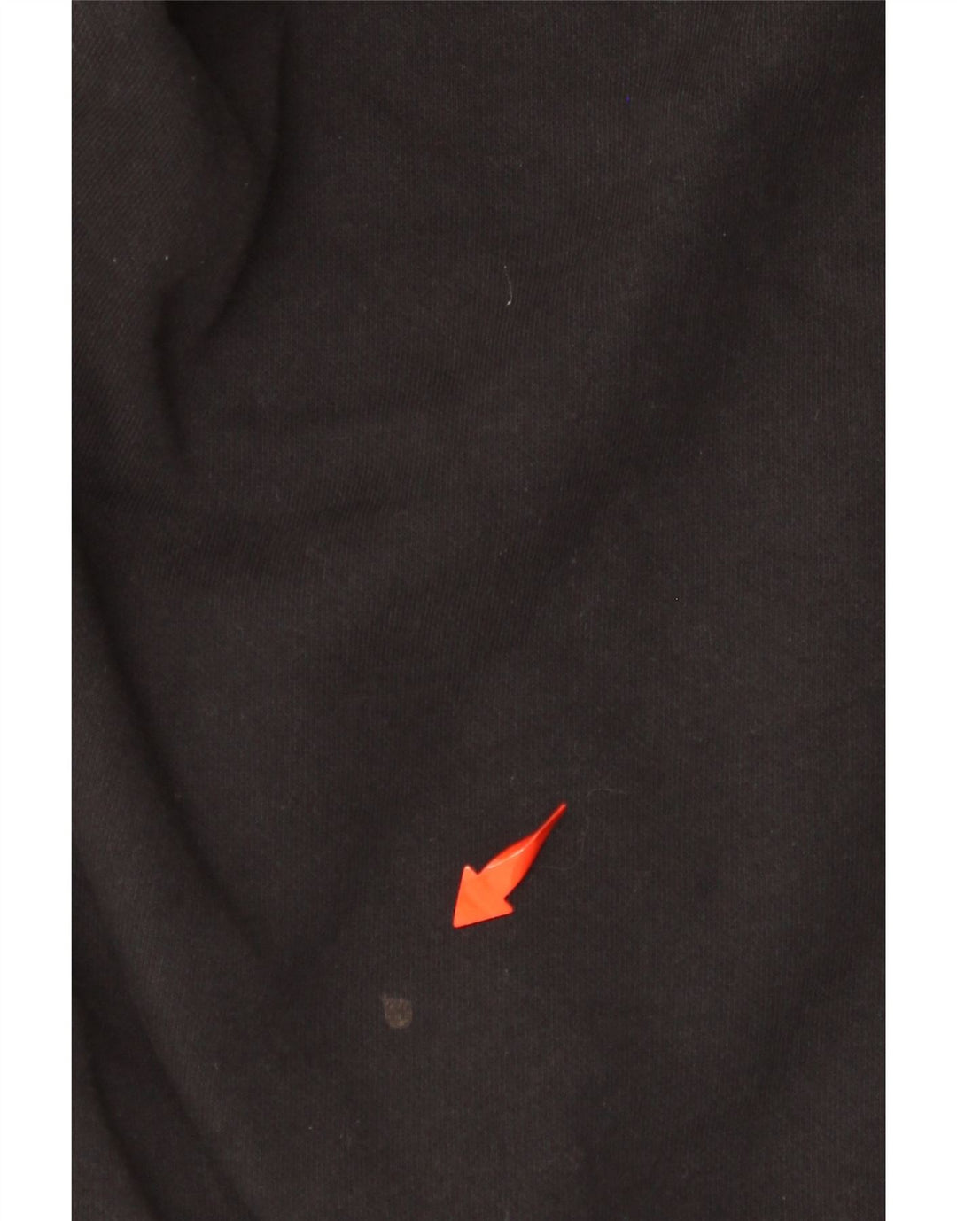 Maglione con cappuccio grafico da uomo CHAMPION grande in cotone nero