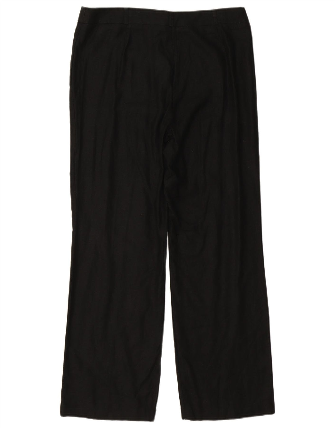 Pantaloni da abito dritti da donna Marks & Spencer UK 14 Large W32 L29 Neri